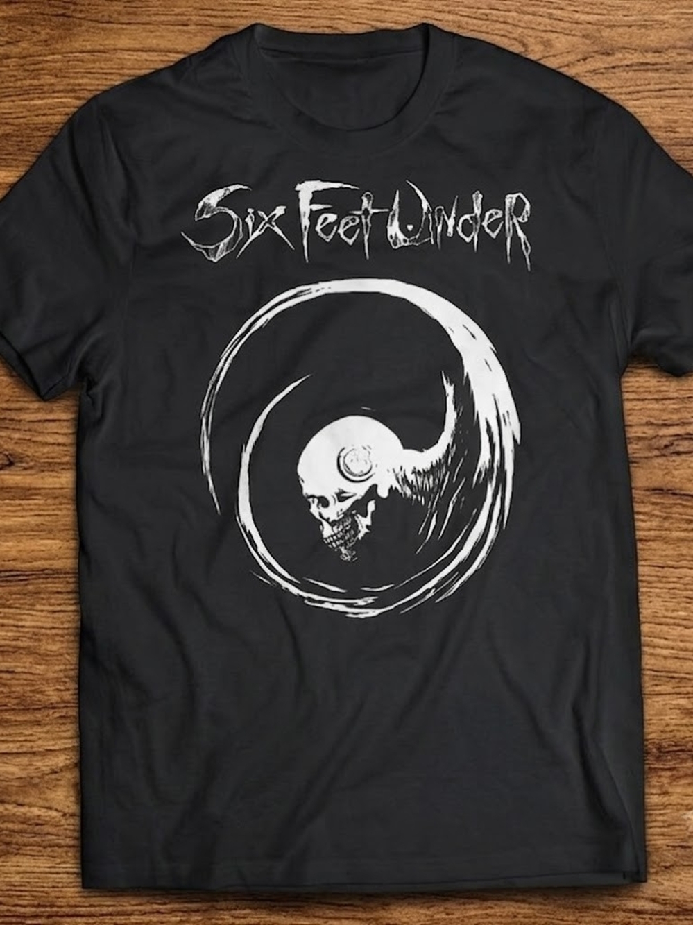Six Feet Under Band Black Cotton shirt